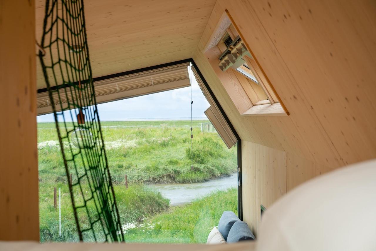 Tiny House Pioneer 18 Zur Meerseite - Green Tiny Village Harlesiel كاروليننسيل المظهر الخارجي الصورة